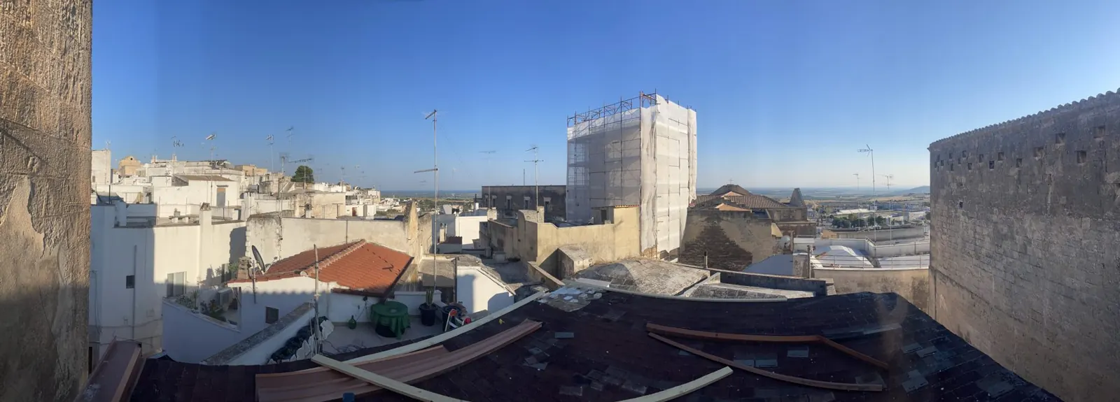 Rooftop panorama